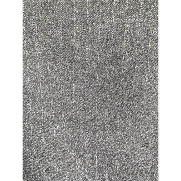 VTG Britches Of Georgetowne Dark Gray Wool Striped Two Button Blazer Jacket 38S - Picture 11 of 12